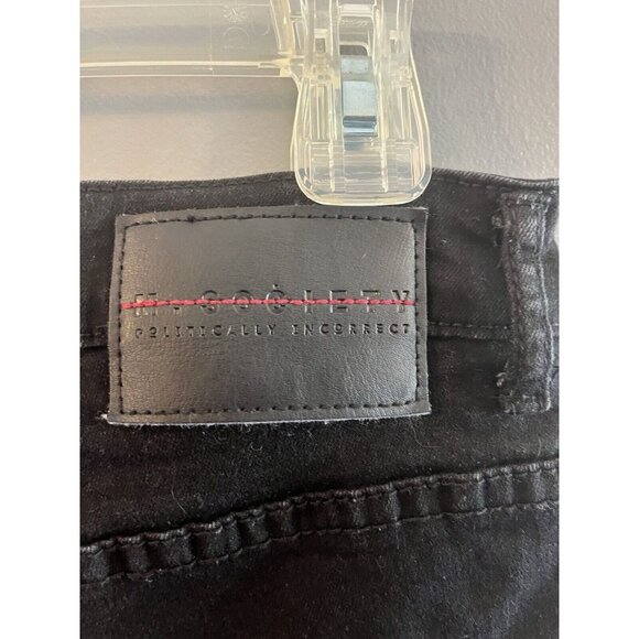 M Society Politically Incorrect Street Wear Denim Jacket Pants BLM Graffiti - Picture 8 of 9